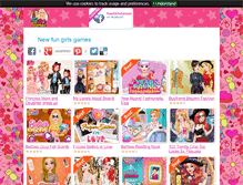 Tablet Screenshot of fungirlsgames.net